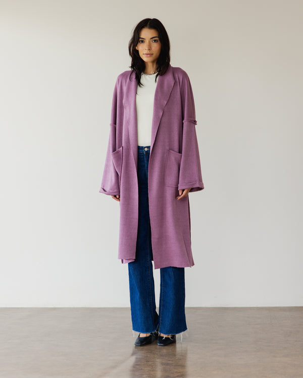 Autumn Joy Coat in Purple