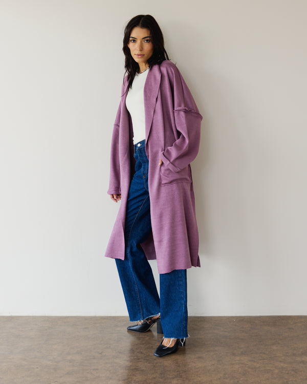 Autumn Joy Coat in Purple