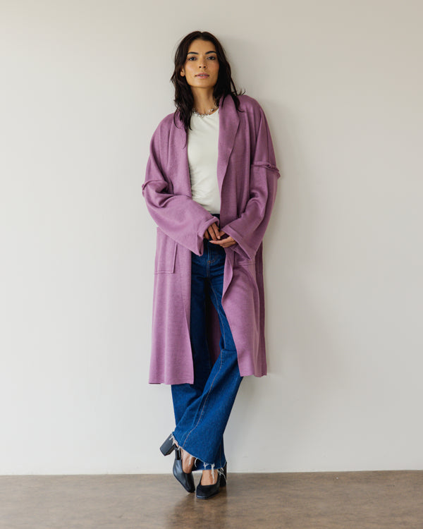 Autumn Joy Coat in Purple