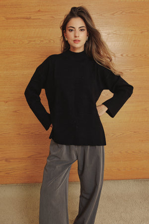 Good Feels Sweater in Black