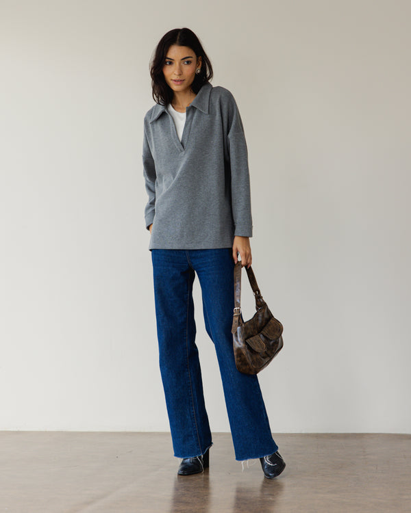 Hustler Sweater in Dark Grey