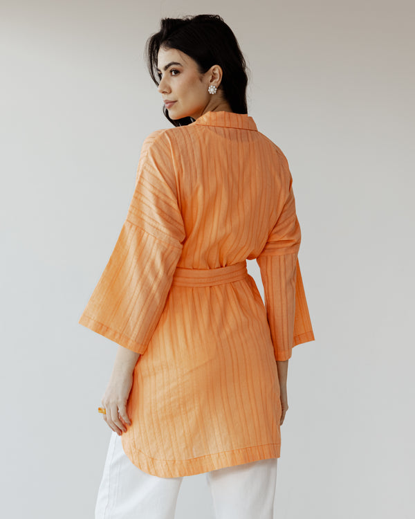 Swept Away Shirt in Orange
