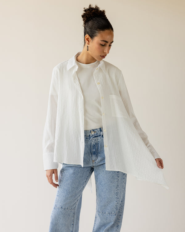 Bottom Line Shirt in White