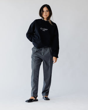 Cigarette Pants In Grey