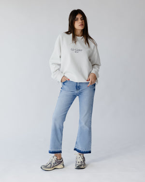 The Go Getter Sweatshirt In White