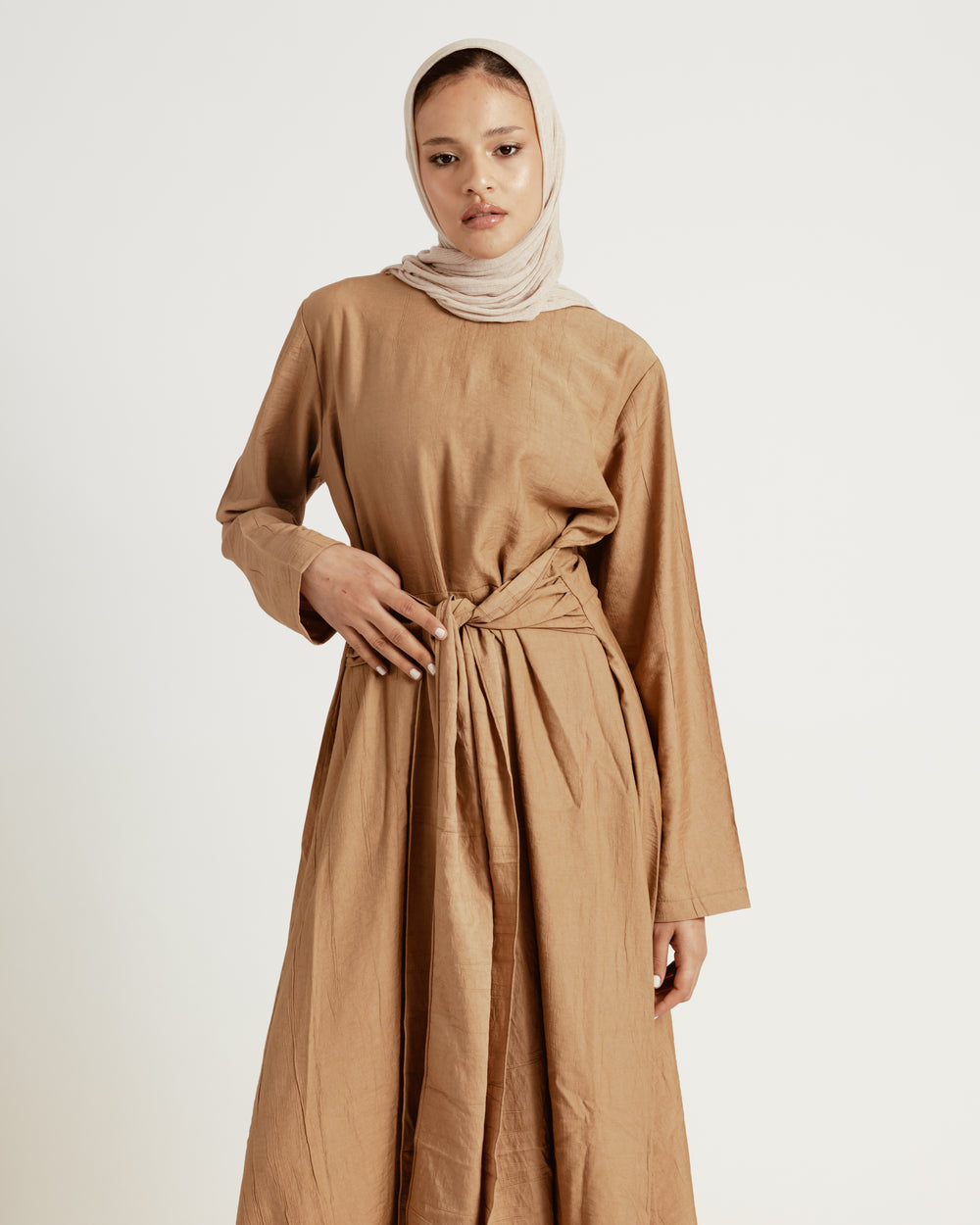 Knot Your Average Dress in Cinnamon