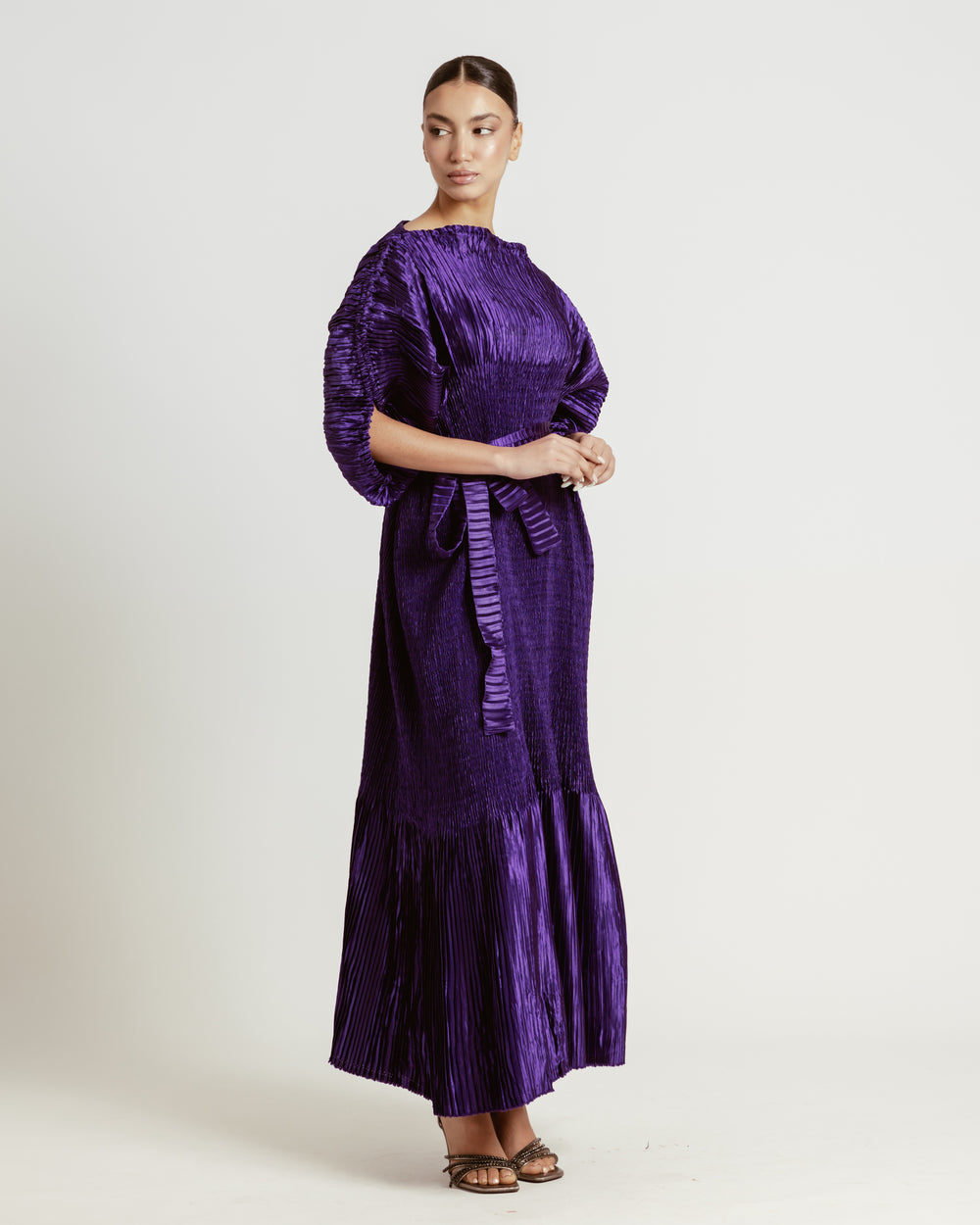 Eden Dress in Purple