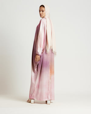 Sequined Ombre Kaftan Dress
