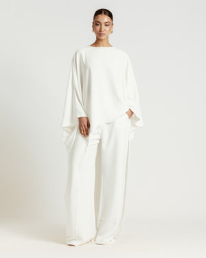 Tailored Trousers in White