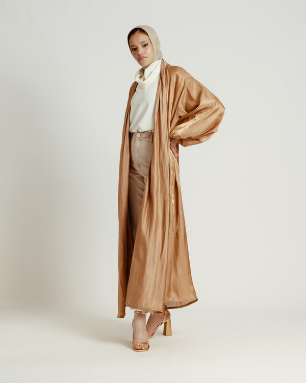 Sunbeam Kaftan in Light Brown