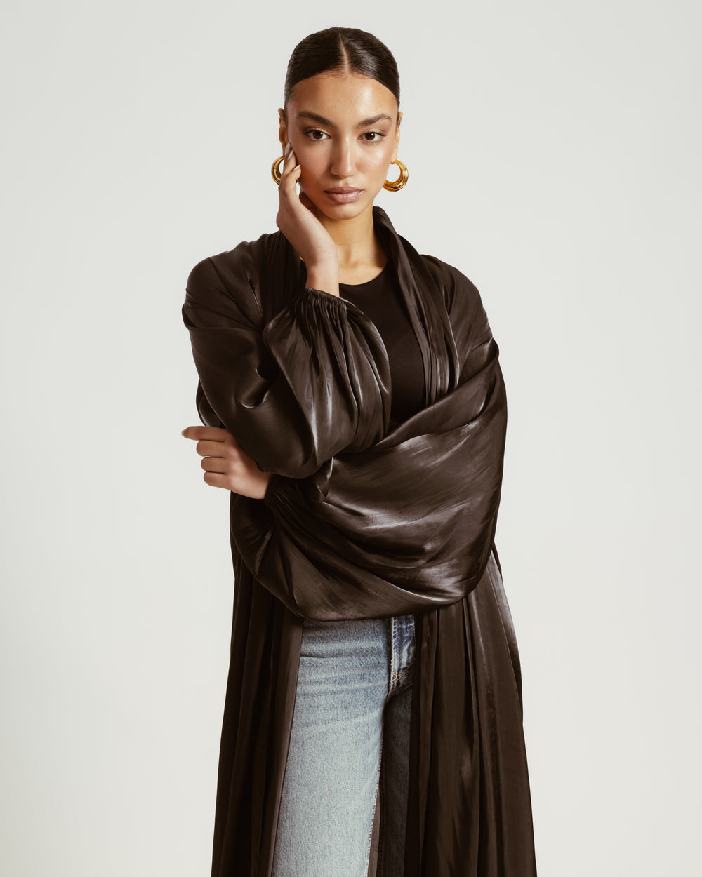 Sunbeam Kaftan in Black