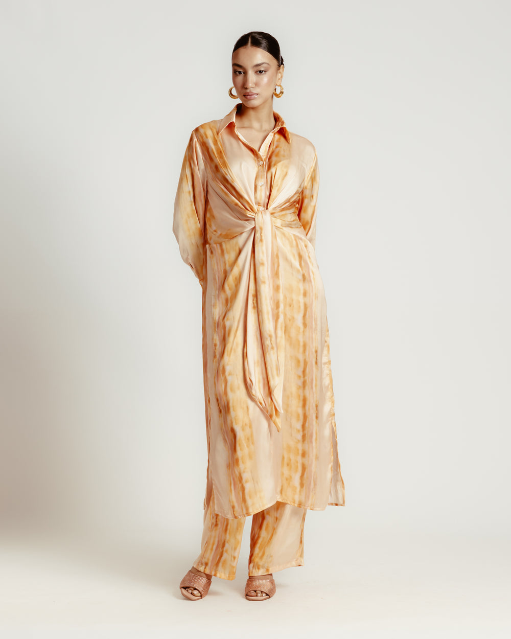 Tie Wrap Printed Set