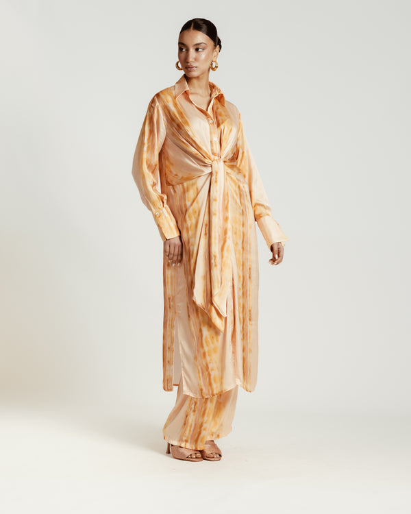 Tie Wrap Printed Set