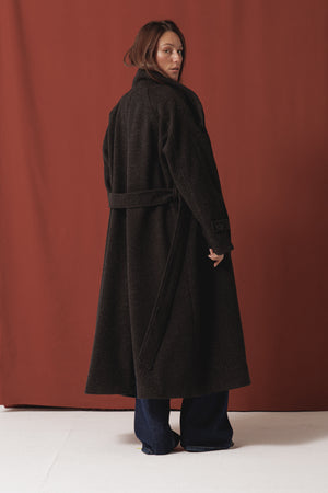 Classic Coat in Dark Grey