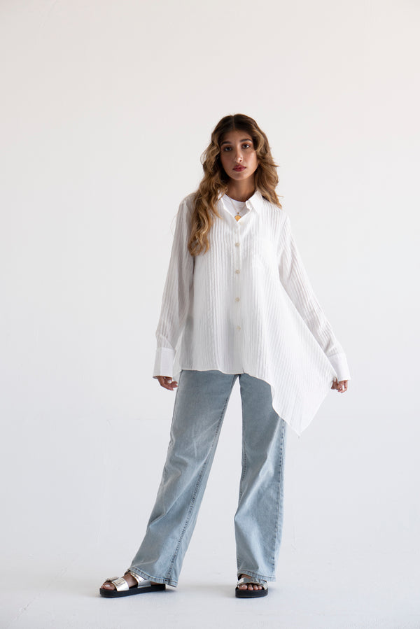 Bottom Line Shirt in White
