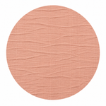 Crinkled Tie Wrap Shirt in Peach