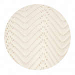 Pointelle Polo Shirt in White