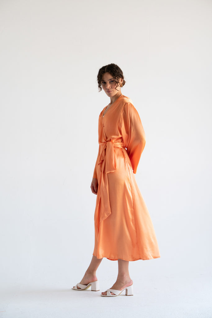 Easy To Love Dress in Orange