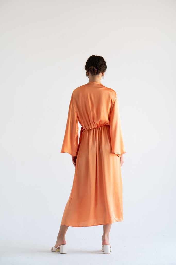 Easy To Love Dress in Orange
