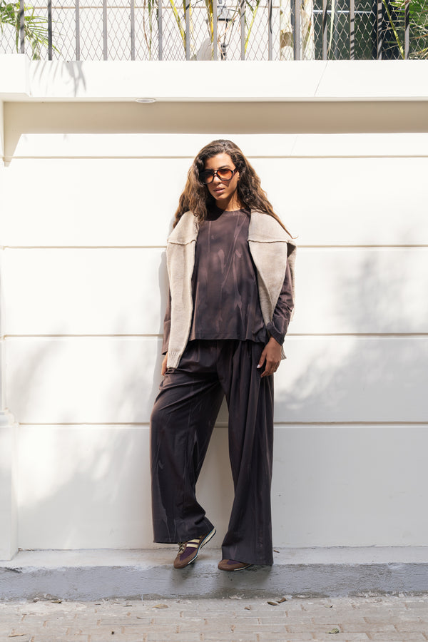 Cotton Set in Brown