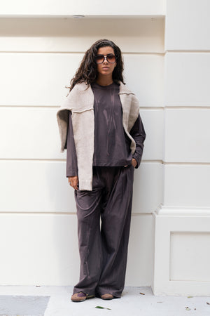Cotton Set in Brown