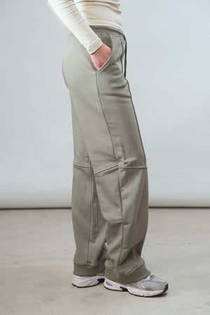 Drawstring Sweatpants in Olive