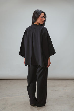 Solo-Button Set in Black