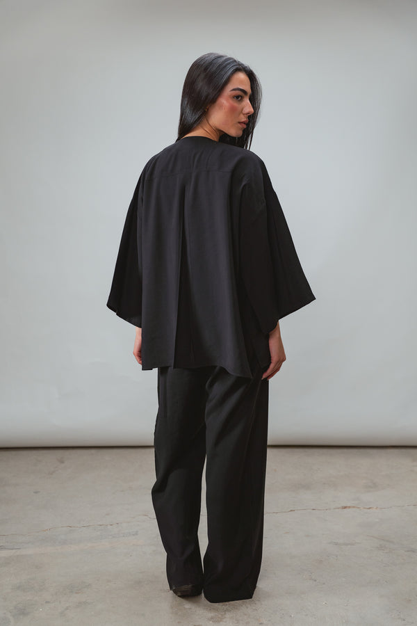 Solo-Button Set in Black
