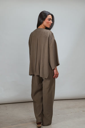 Solo-Button Set in Olive