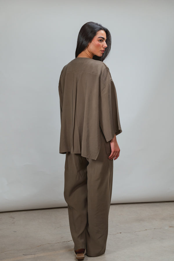 Solo-Button Set in Olive