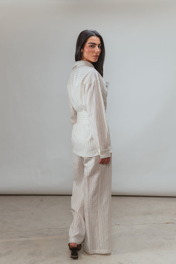 Shifted Set in White