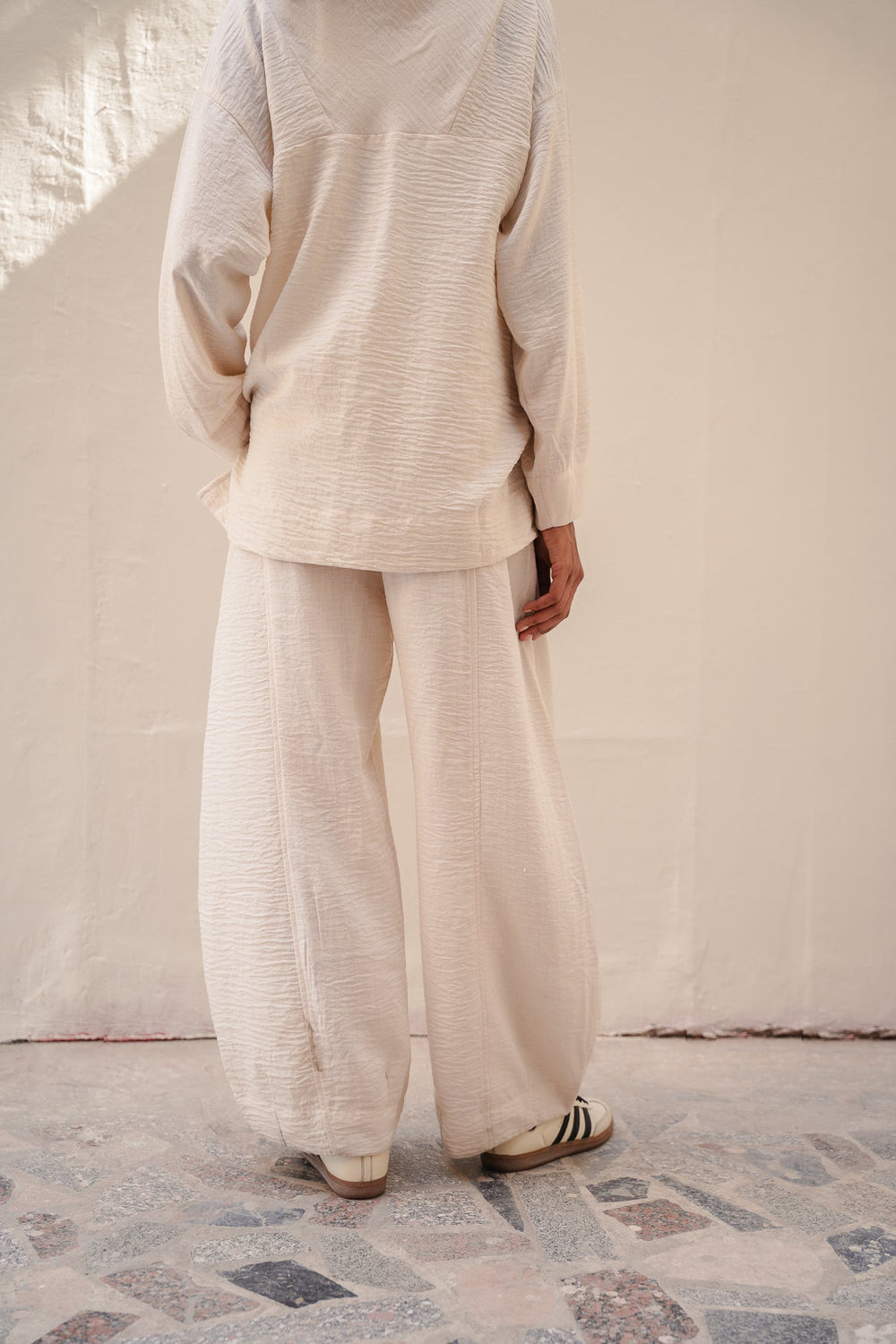 Everyday Pants in Light Beige