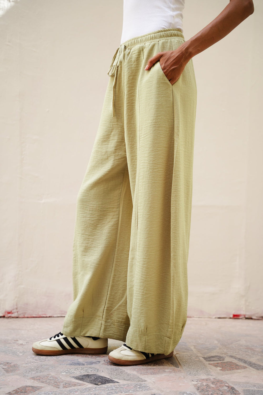 Everyday Pants in Light Green