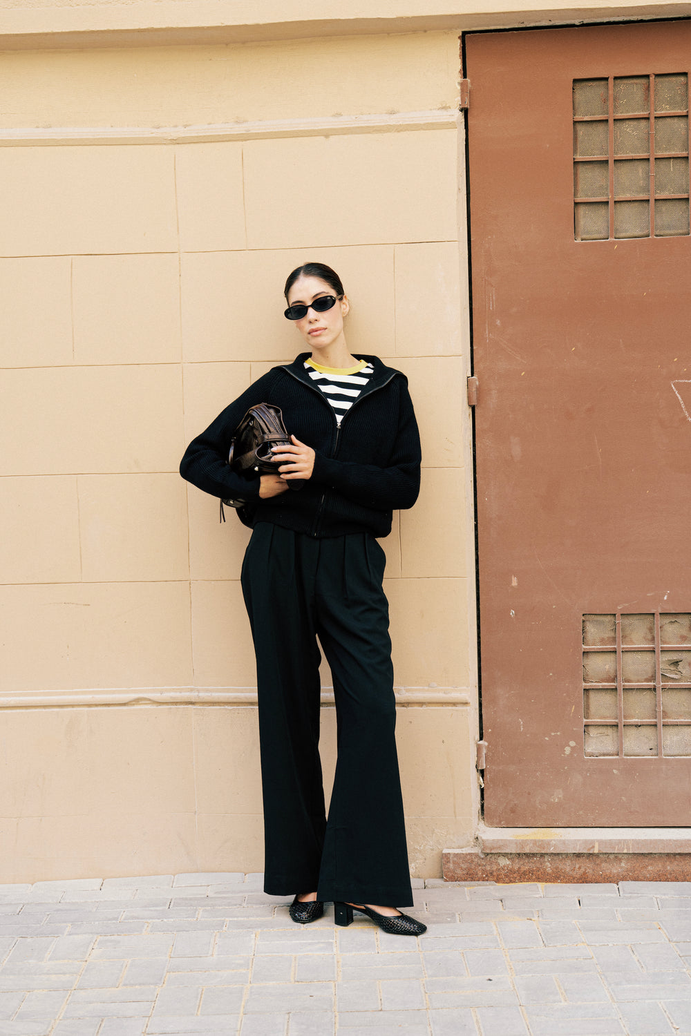 Knit Jacket in Black