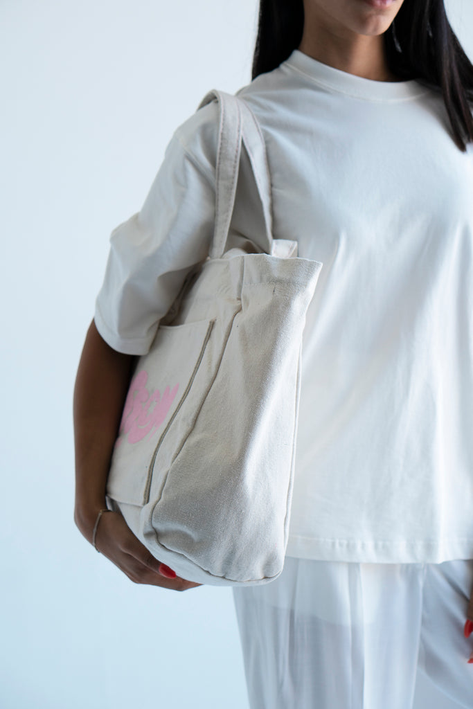 Blossom & Linen Casual Bags – AAGRANDEUR