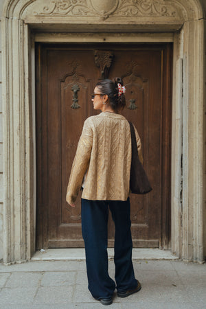 Stardust Sweater In Gold