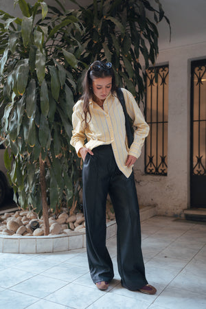 Striped Shirt in Yellow