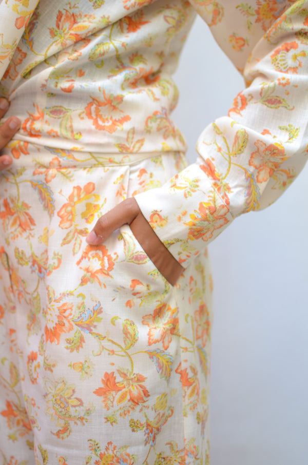 Floral Printed Pants
