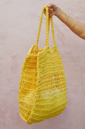 Everyday Beach Bag In Yellow