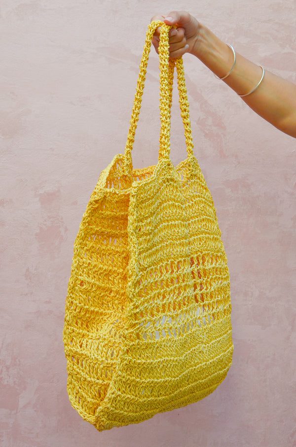 Everyday Beach Bag In Yellow