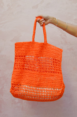 Everyday Beach Bag In Orange