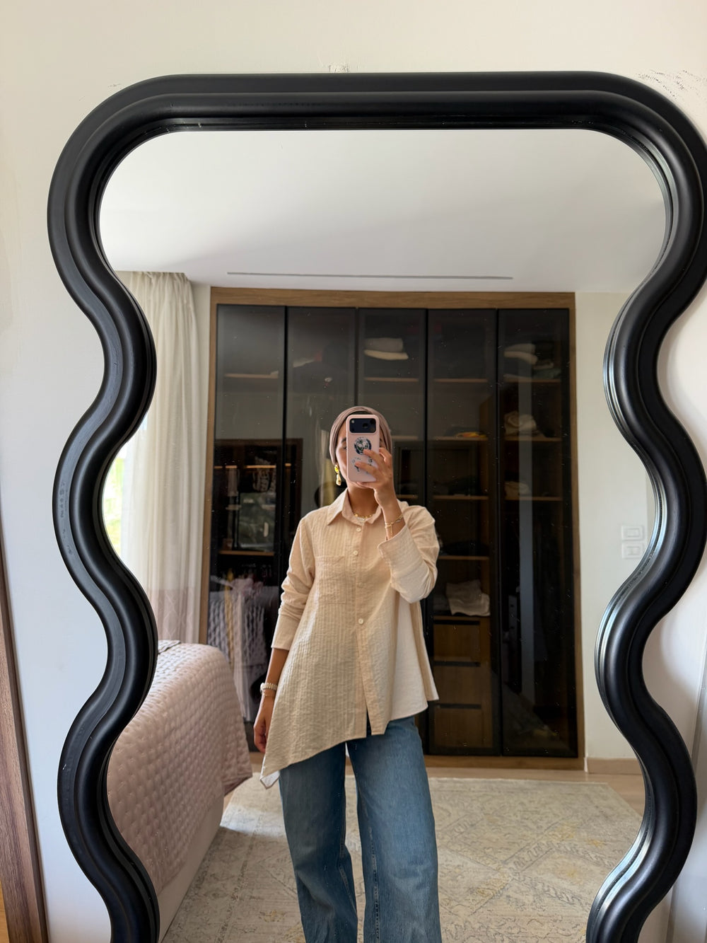 Bottom Line Shirt in Beige