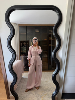 Shimmer Balloon Set in Rose