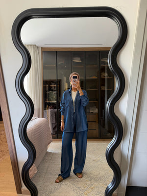 True Blue Pants in Dark Blue