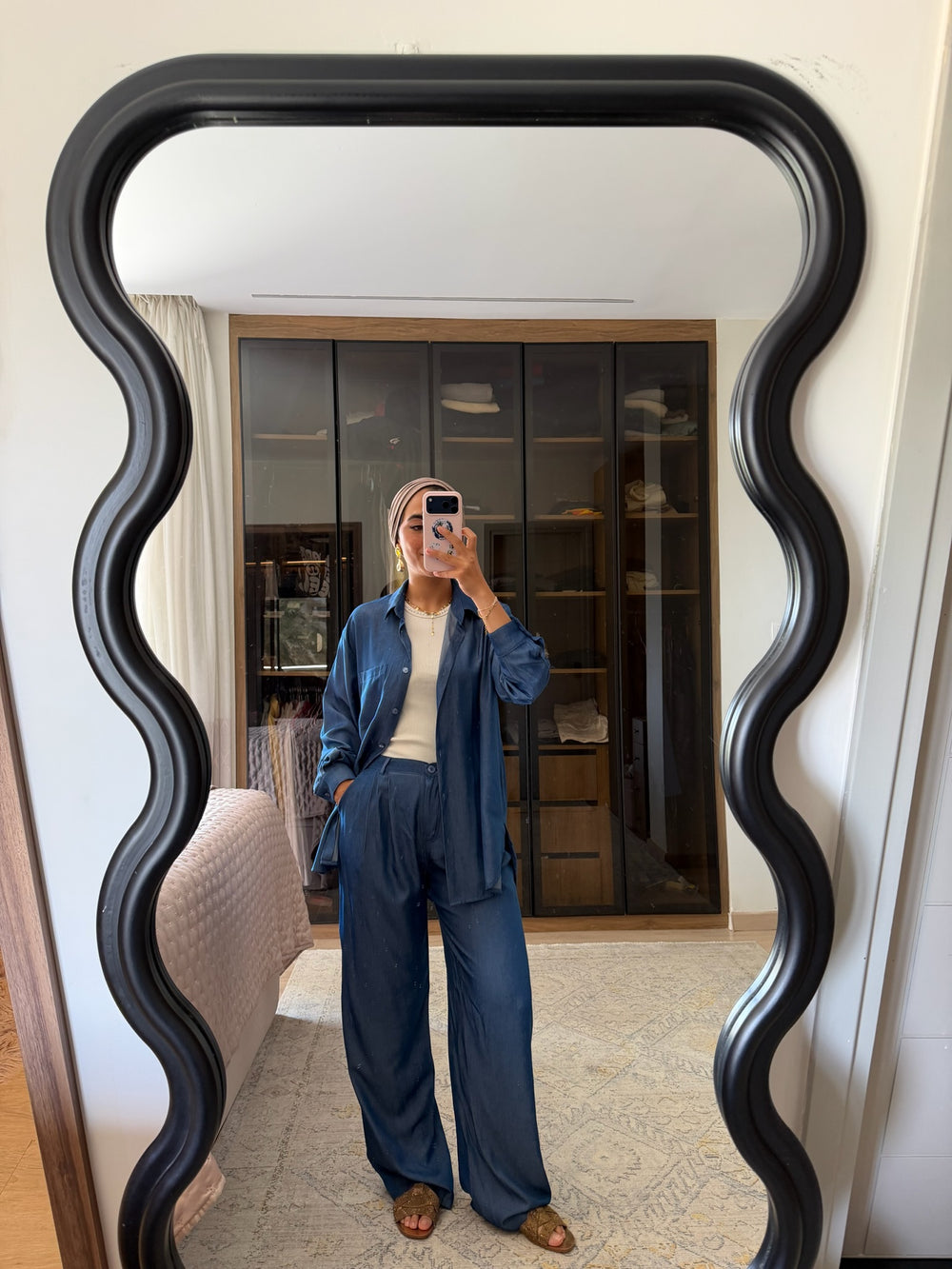 True Blue Pants in Dark Blue