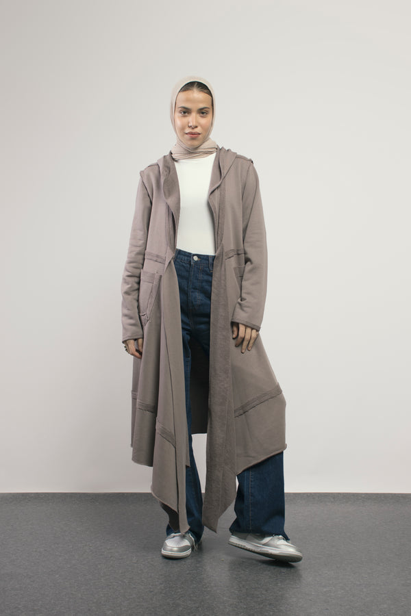 Over You Midi Cardigan in Cafe