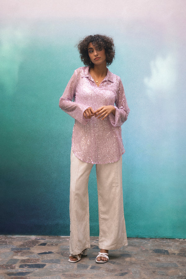 Hotline Bling Top in Purple