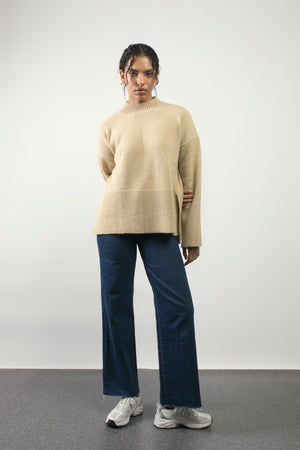 Good Feels Sweater In Beige