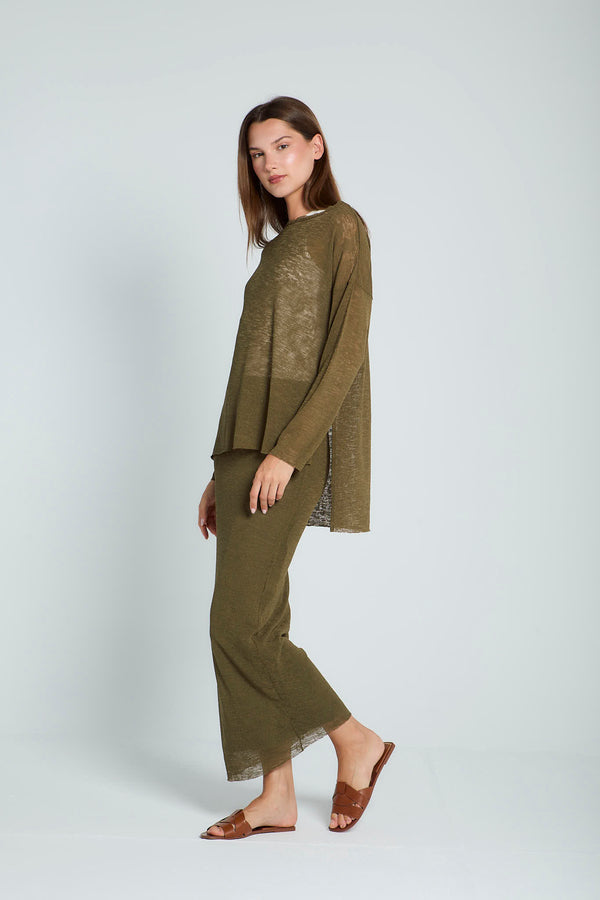 Midweek Mesh set in Olive