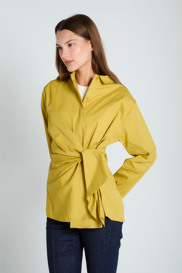 Forever Wrap Top in Lime